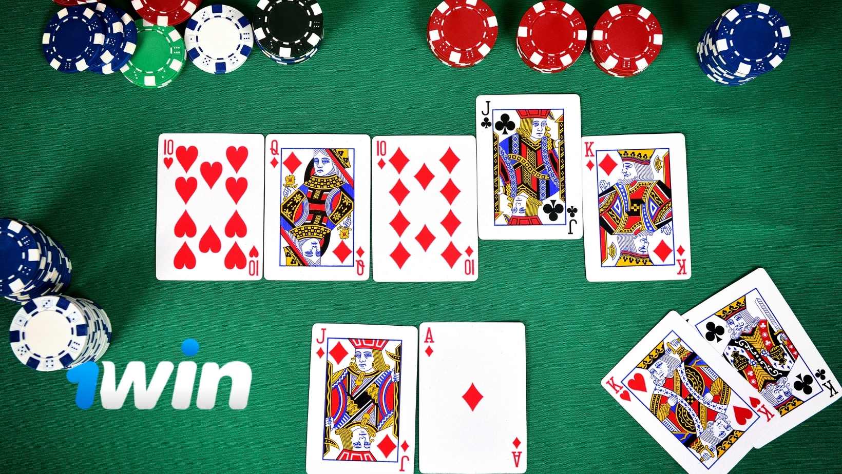 Types of poker games 1win